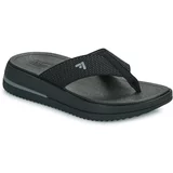 Fitflop Surff Two-Tone Webbing Toe-Post Sandals Crna