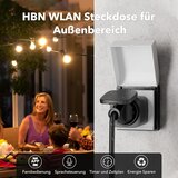 HBN komplet 4 zunanjih Wi-Fi pametnih vtičnic 16 A, IP44 | Shoptok.si