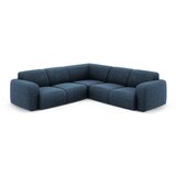 Micadoni Temno modra kotna sedežna garnitura (s kotom po izbiri/v obliki črke L) Molino – Home | Shoptok.si