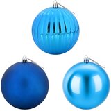  Set božićnih kuglica XXL 3 kom. Plava Ø 25 cm Plastika | shoptok.hr