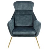 Livetastic FOTELJ, modra tekstil | Shoptok.si