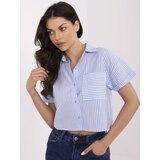 Vinceotto Shirt-NM-KS-KA-01148.50P-white-blue | Shoptok.si