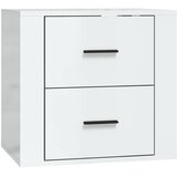 Maison Chic Zidni noćni ormarić bijeli visokog sjaja 50 x 36 x 47 cm | shoptok.hr