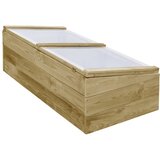  Staklenik od impregnirane borovine 100 x 50 x 35 cm | shoptok.hr