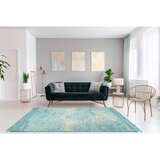 Novel RAVNO TKANA PREPROGA Dolce Vita 125 80/150 cm taftano barve petroleja | Shoptok.si