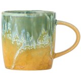 Bloomingville Rumeno-svetlo zelena skodelica iz kamenine 400 ml Milani – | Shoptok.si
