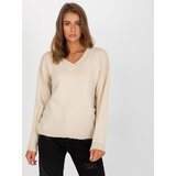 RUE PARIS Sweater-LC-SW-0332.17-beige | Shoptok.si