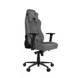 AROZZI gaming stol Vernazza, mehka tkanina, siv | Shoptok.si