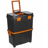 Handy mobilni večdelni plastični kovček za orodje na kolesih - 18 " - 460 x 260 x 625 mm Cene