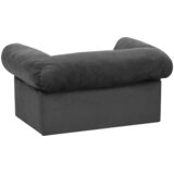 SOFA za pse s ladicom tamnosiva 75 x 50 x 38 cm plišana | Eponuda.com