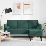 Set sofe s jastukom Tamnozelena Poliester | Eponuda.ba