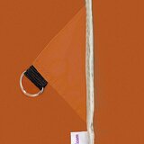 Šator s nadstrešnicom Narančasta 290 x 290 x 251 cm tkanina | shoptok.hr