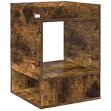  Stranska miza 2 pcs Dimljeni oreh 40 x 40 x 56 cm, (5000201719) | Shoptok.si