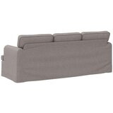 SOFA Sivo-smeđa 142 x 80 x 85 cm Metal | shoptok.hr