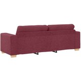 vidaXL Bordo Poliester, Les Srednje velika Sedežna garnitura za več oseb | Shoptok.si