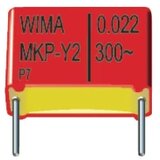 WIMA MKP-X2/Y2 Kondenzator raster 10 mm 2200 pF 300 V/AC 20 % | Eponuda.ba