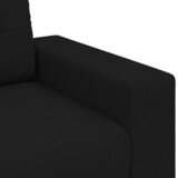  Dvosjed crne boje 180x77x82 cm tkanina | shoptok.hr