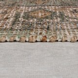 Flair Rugs Kaki zelen ročno tkan tekač iz mešanice jute 60x230 cm Selena Jute Traditional – | Shoptok.si