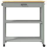 vidaXL Kuhinjska kolica MONZA 84 x 40 x 90 cm od masivne borovine | shoptok.hr