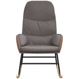  Stolica za ljuljanje od tkanine svjetlosiva | shoptok.hr