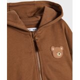 Sinsay Zip-up hoodie s kapuljačom s motivom medvjedića | shoptok.hr