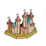  3d drvena eko puzzle - RAJSKI ZAMAK | ePonuda.com