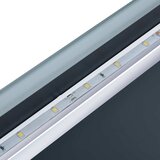  Kupaonsko LED ogledalo sa senzorom na dodir i satom 100 x 60 cm | shoptok.hr