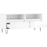 TV ormarić sjajni bijeli 100x34 5x44 5 cm od konstruiranog drva | shoptok.hr