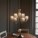  Endon 118934 - Luster na lancu BERENICE 9xE14/7W/230V zlatna | Eponuda.com
