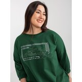 RELEVANCE Tunic-RV-TU-7505.15-dark green | Shoptok.si