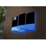  Slika Earth sa LED rasvjetom u tri dijela 66x45 cm | Eponuda.ba