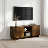  TV stalak 90 x 34.5 x 40 cm Dimljeni hrast Konstruirano drvo | shoptok.hr