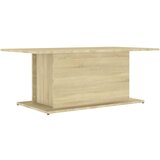 Furnova Klubska mizica sonoma hrast 102x55,5x40 cm iverna plošča, (21914936) | Shoptok.si
