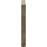  Noge za blagovaonski stol Prirodni čelik 2 kom 80 x (72-73) cm Čelik | Eponuda.ba