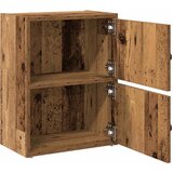  Regal za knjige boja starog drva 40x24x52 cm konstruirano drvo | shoptok.hr
