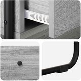  Konzolna stolica Siva Sonoma 100 x 40 x 75 cm Konstruirano drvo | Eponuda.com