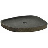 vidaXL Sudoper Siva (55-65) x (40-50) x 6 cm Rijeka kamen | shoptok.hr