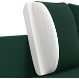 SOFA za dvije osobe 2-sjedalo Tamnozelena 188 x 81 x 89 cm Slike