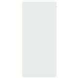 vidaXL Komoda bela 45x42,5x93 cm inženirski les | Shoptok.si