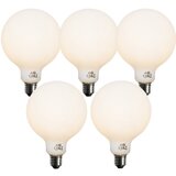 LUEDD Komplet 5 E27 3-stopenjska zatemljiva LED žarnica Opal G125 4W 450lm 3000K Cene