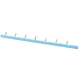 Dig.Industr. pin busbar 10qmm 54TE modra 5ST3765-1, (21225626)