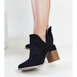 Gemre Black asymmetrical insulated ankle boots Nadica | Shoptok.si