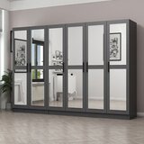 Hanah home kale - 5093 anthracite wardrobe | ePonuda.com