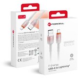 forcell F-ENERGY C353 kabl USB A na Lightning 2,4 A 12W gradijent 1 m beli | ePonuda.com