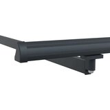 Nadstrešnica Ručna Antracit 4 × 3 m Metal | shoptok.hr