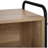  Kreveta Hrast artisan 97 x 33 x 81 cm Konstruirano drvo - Hrast artisan s 2 police 73 x 33 x 81 cm | shoptok.hr