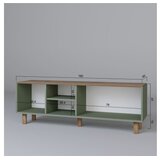 Hanah home Hanah Kućna TV komoda, boemski stil 1600-84, 160x56x40 cm, zelena | Eponuda.ba