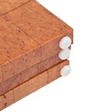  Sklopiva sobna pregrada s kartom svijeta 200 x 170 cm žuta | shoptok.hr
