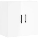 Maison Chic Stenska omarica - Zidna omarica visok sijaj bela 60x31x60 cm inženirski les iu106, (22062413) Cene