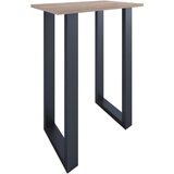 Mömax Barska Miza Xona, Barva Hrasta, Črna, 80x50cm | Shoptok.si